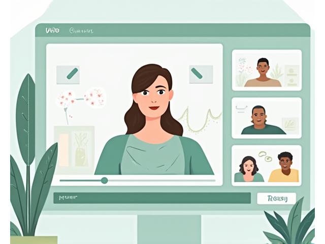Screenshot of a clean, user-friendly live wellness Q&A session interface with chat, poll, and video elements.