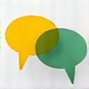 Abstract icon representing live data streams and interconnected community members.